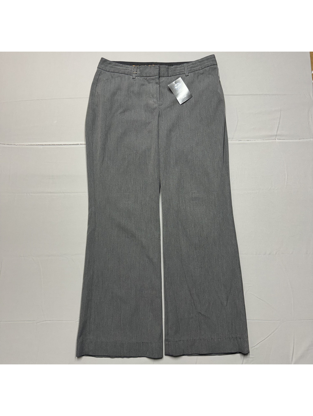 Express Womens Editor Stretch Dress Pants Size 6 Gray Career Work Trousers
